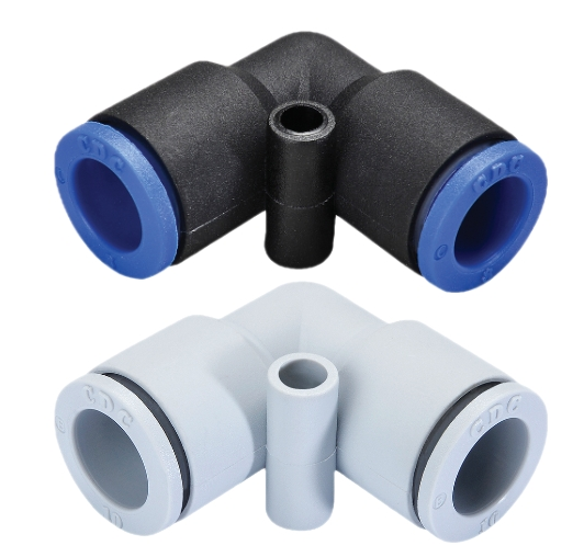 Đầu nối nhanh khí nén dạng cong CDC